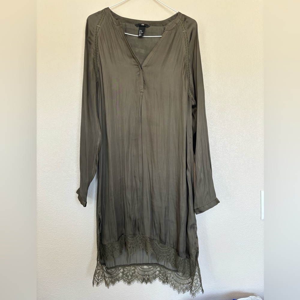 H&M Green Dress, Size 12